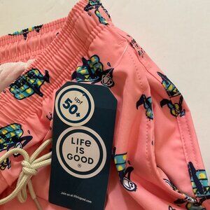 LIFE IS GOOD Men's Swim Shorts NWT Size L